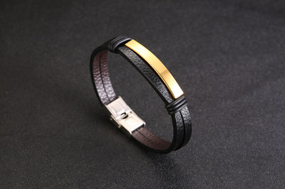 Armband Leder Gravur