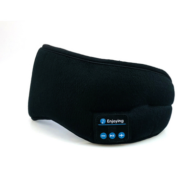 Schlafmaske mit integrierten Kopfhörern
