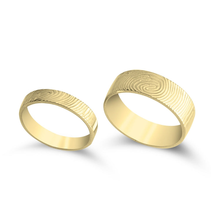 Daktylo-Ring (2 Ringe mit euren Fingerabdrücken)