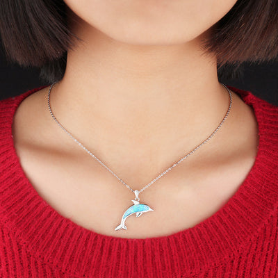 Dolphin necklace