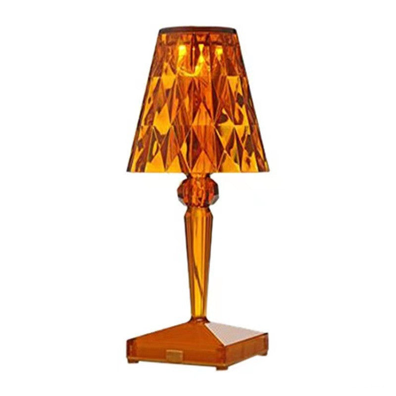 Schirm Kristall Lampe